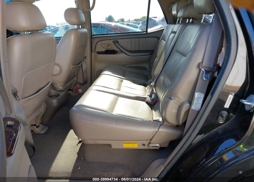 2002 TOYOTA SEQUOIA LIMITED V8 VIN: 5TDBT48A62S112936
