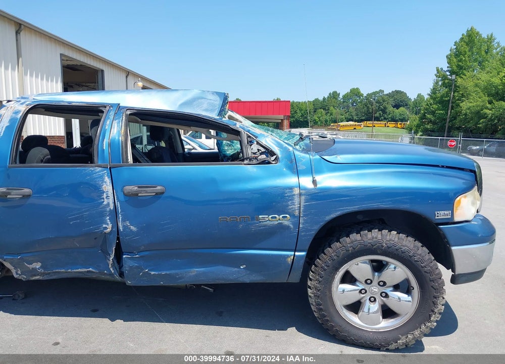 2005 DODGE RAM 1500 SLT/LARAMIE VIN: 1D7HA18D25S298744