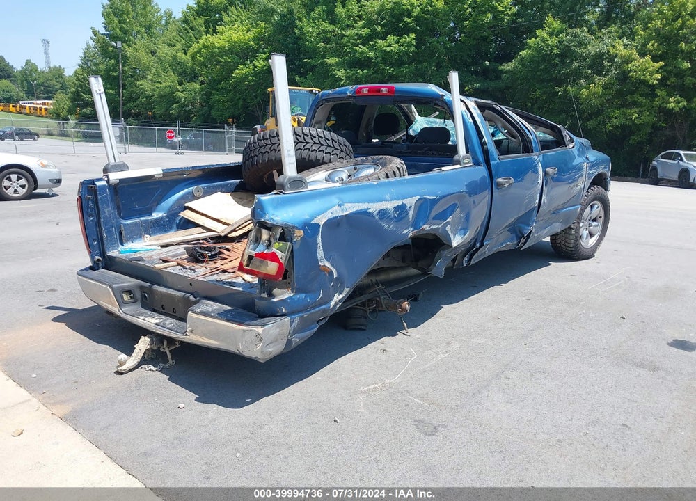 2005 DODGE RAM 1500 SLT/LARAMIE VIN: 1D7HA18D25S298744
