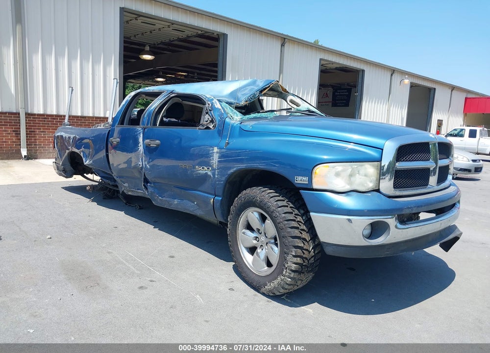 2005 DODGE RAM 1500 SLT/LARAMIE VIN: 1D7HA18D25S298744
