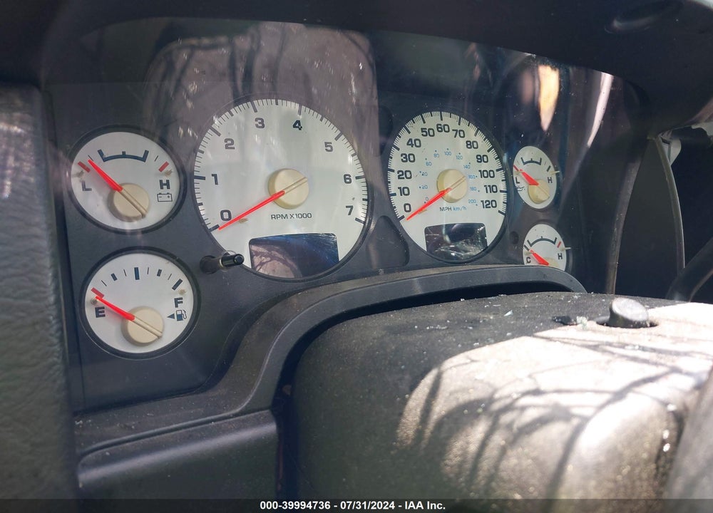 2005 DODGE RAM 1500 SLT/LARAMIE VIN: 1D7HA18D25S298744