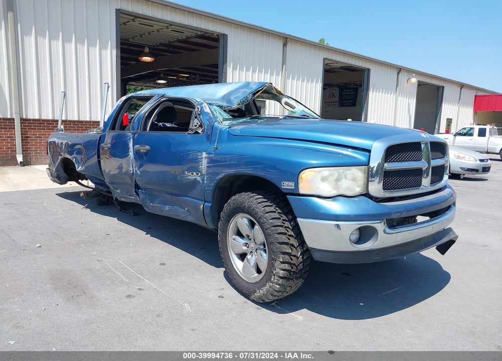 2005 DODGE RAM 1500 SLT/LARAMIE VIN: 1D7HA18D25S298744