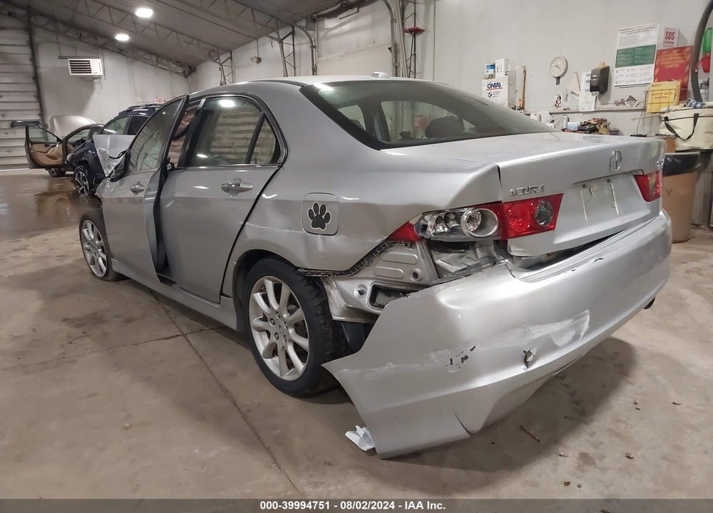 2007 ACURA TSX VIN: JH4CL96987C018610
