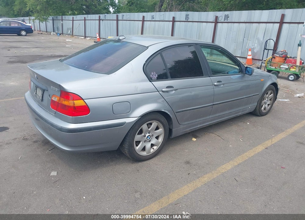2004 BMW 325I VIN: WBAAZ33464KP83391