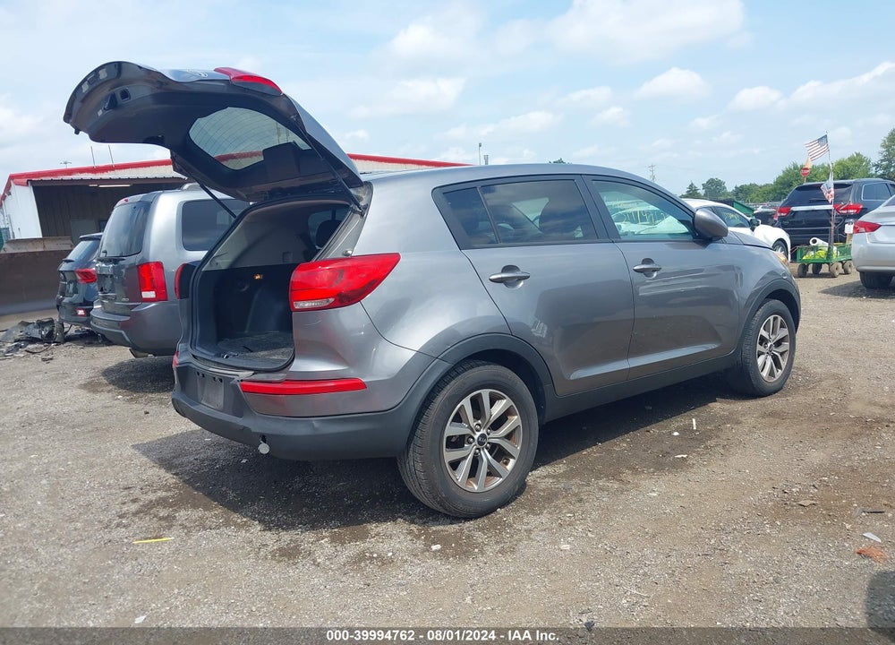 2016 KIA SPORTAGE LX VIN: KNDPB3AC8G7879056