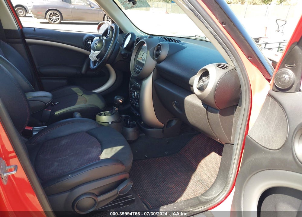 2012 MINI COOPER COUNTRYMAN VIN: WMWZB3C50CWM02643