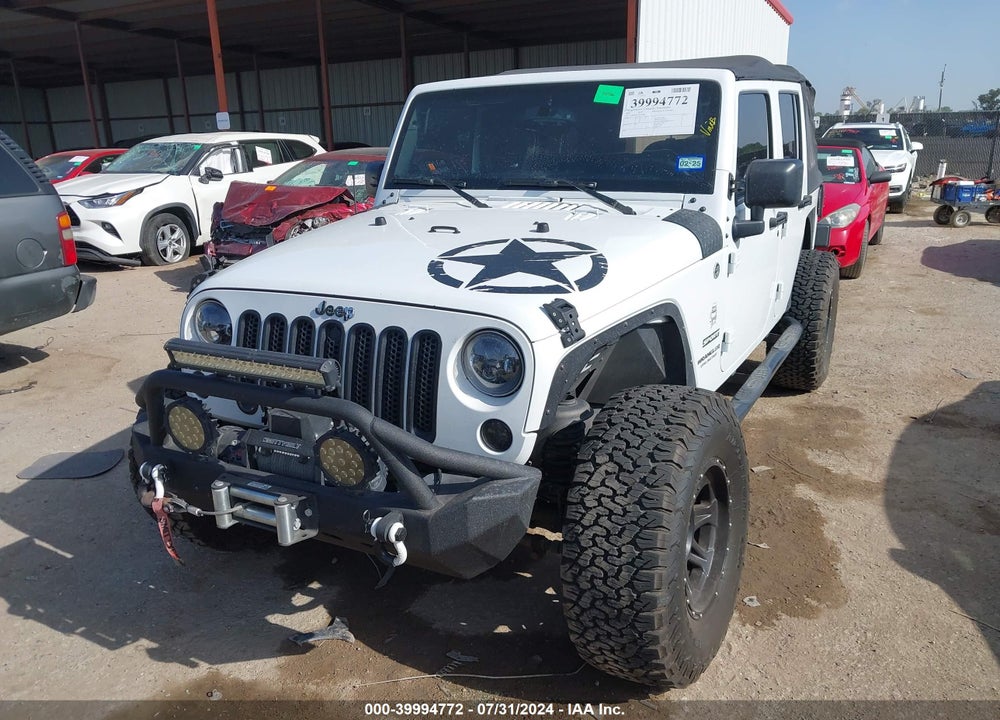 2015 JEEP WRANGLER UNLIMITED SPORT VIN: 1C4BJWDGXFL592885