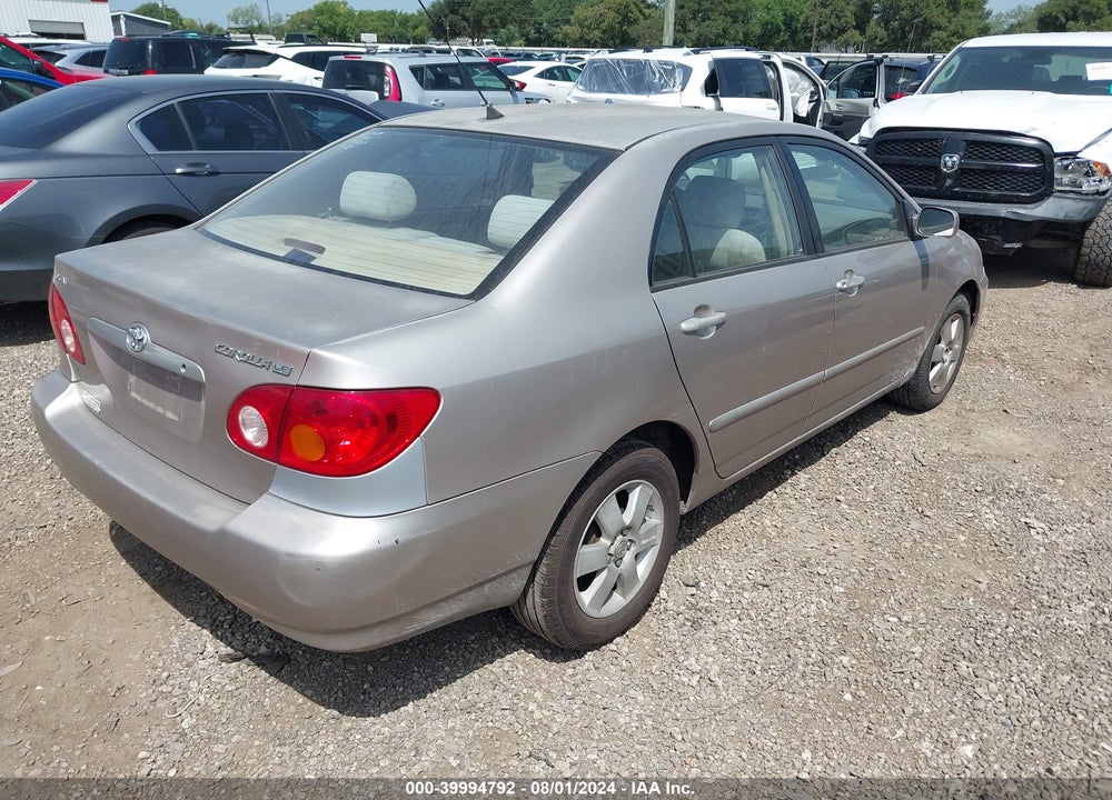 2003 TOYOTA COROLLA LE VIN: 1NXBR32E63Z165679