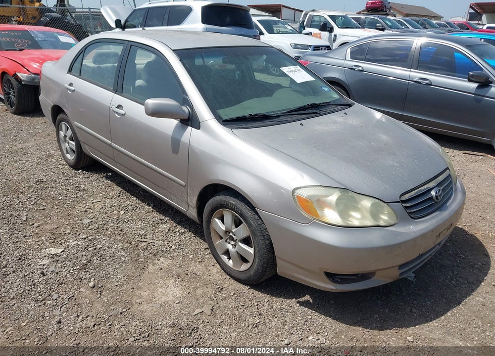 2003 TOYOTA COROLLA LE VIN: 1NXBR32E63Z165679