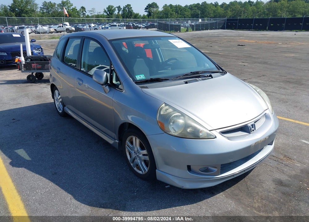 2008 HONDA FIT SPORT VIN: JHMGD38608S064311