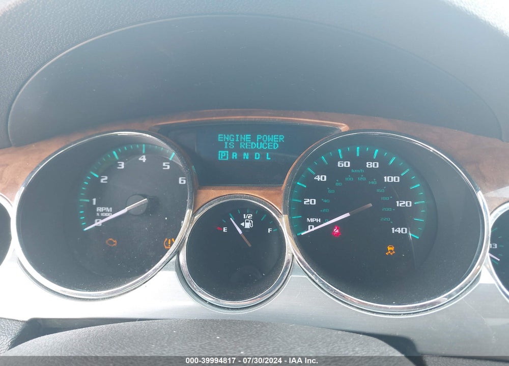 2012 BUICK ENCLAVE LEATHER VIN: 5GAKRCED1CJ378422