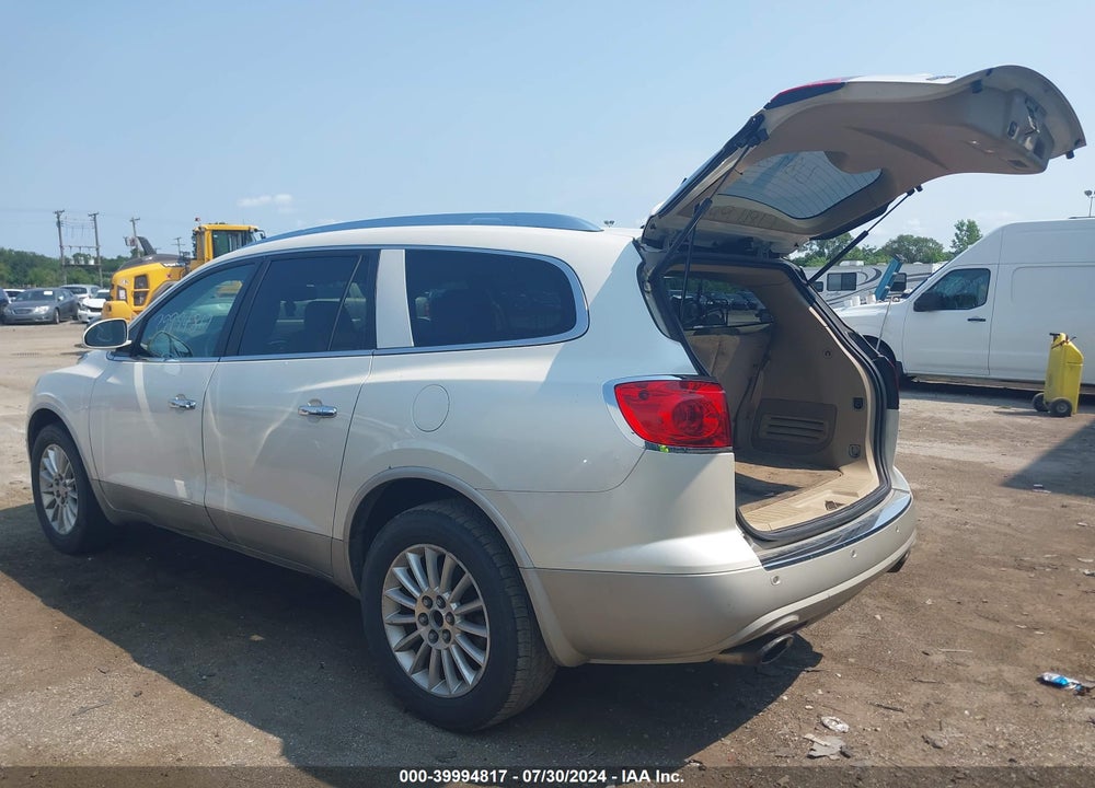 2012 BUICK ENCLAVE LEATHER VIN: 5GAKRCED1CJ378422