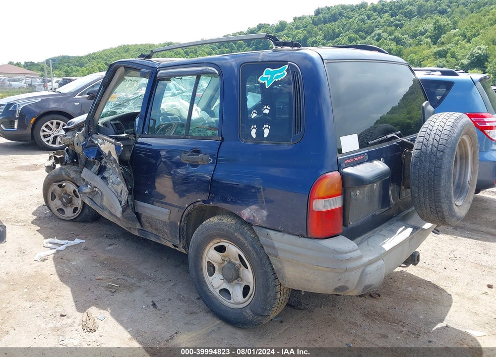 2003 CHEVROLET TRACKER HARD TOP ZR2 VIN: 2CNBJ734836913898