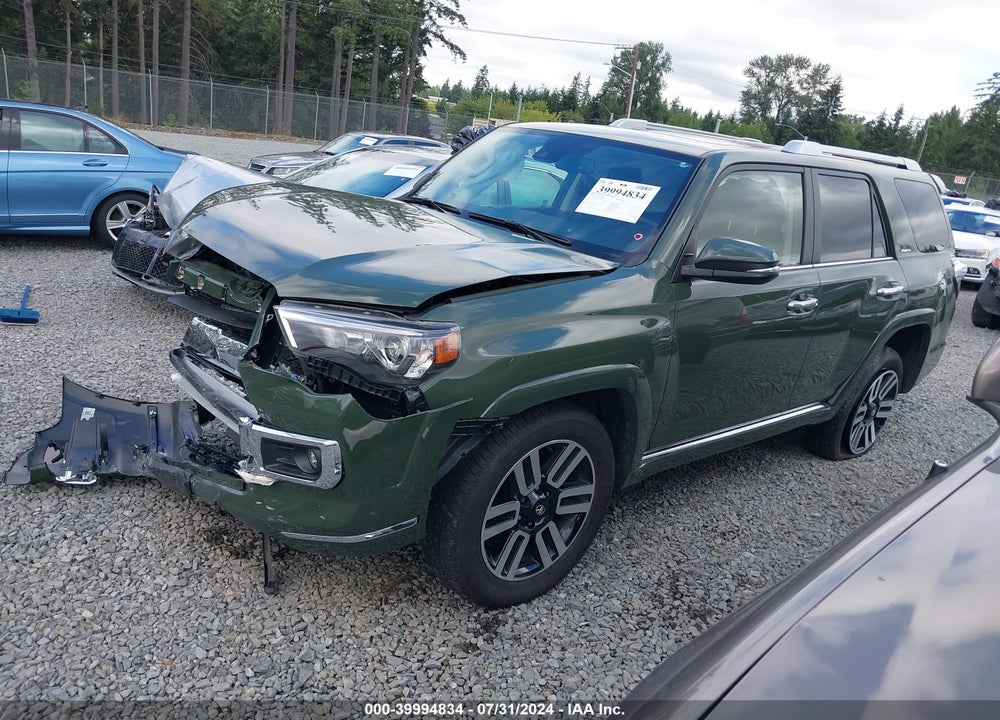 2022 TOYOTA 4RUNNER LIMITED VIN: JTEKU5JR4N5994150