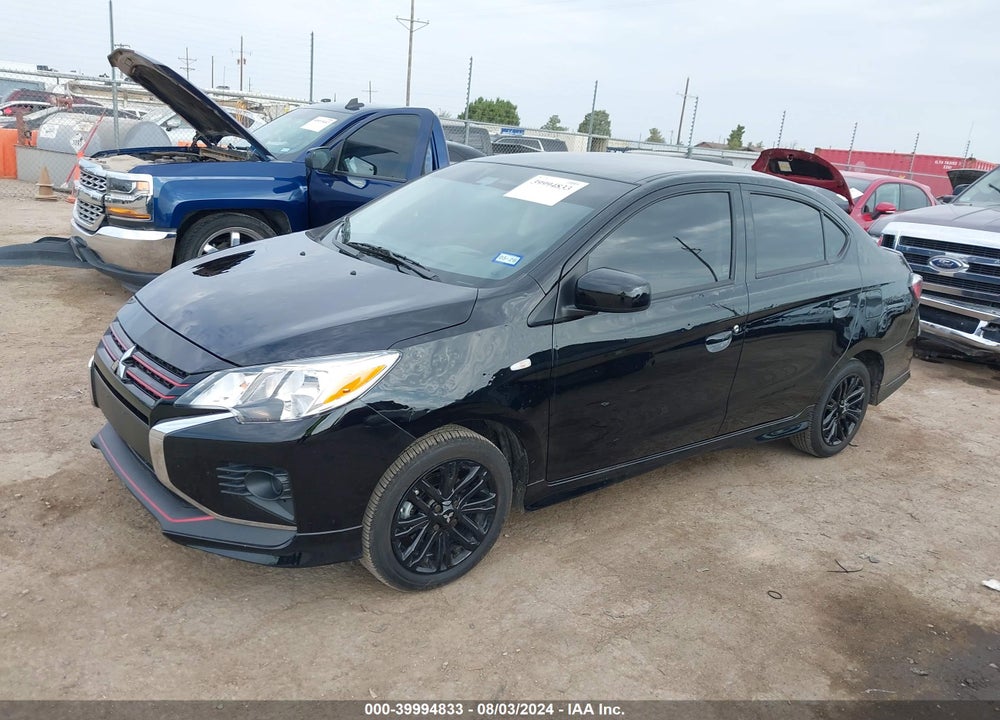 2024 MITSUBISHI MIRAGE G4 BLACK EDITION VIN: ML32FUFJXRHF08883