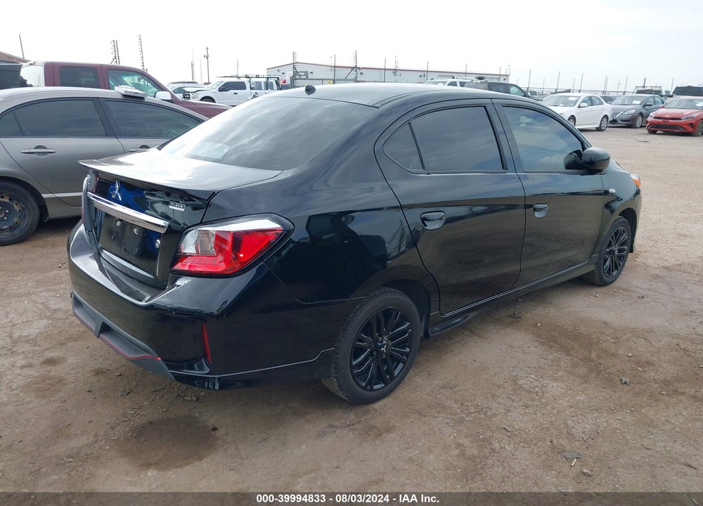 2024 MITSUBISHI MIRAGE G4 BLACK EDITION VIN: ML32FUFJXRHF08883