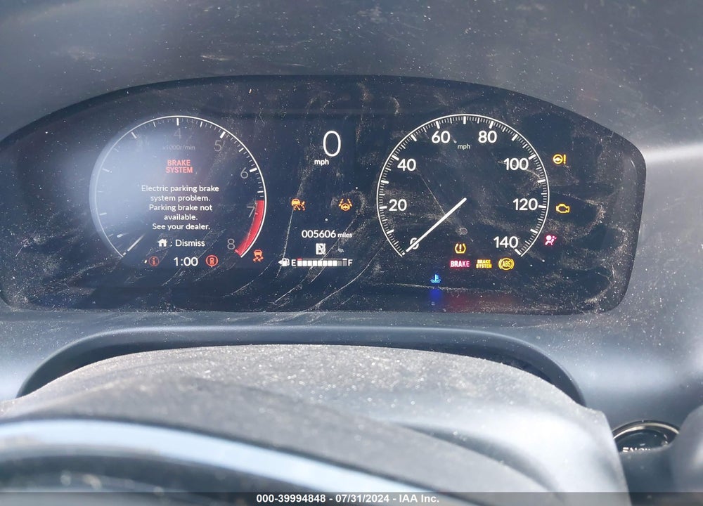 2024 HONDA HR-V 2WD SPORT/2WD SPORT W/O BSI VIN: 3CZRZ1H54RM749634