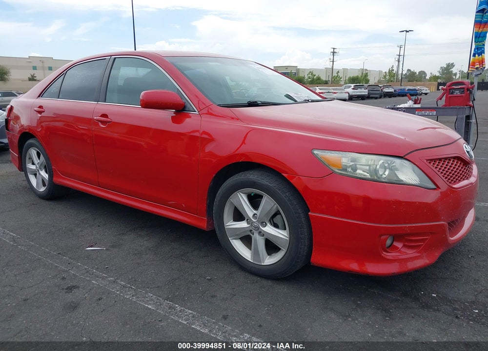 2011 TOYOTA CAMRY SE VIN: 4T1BF3EK6BU165948