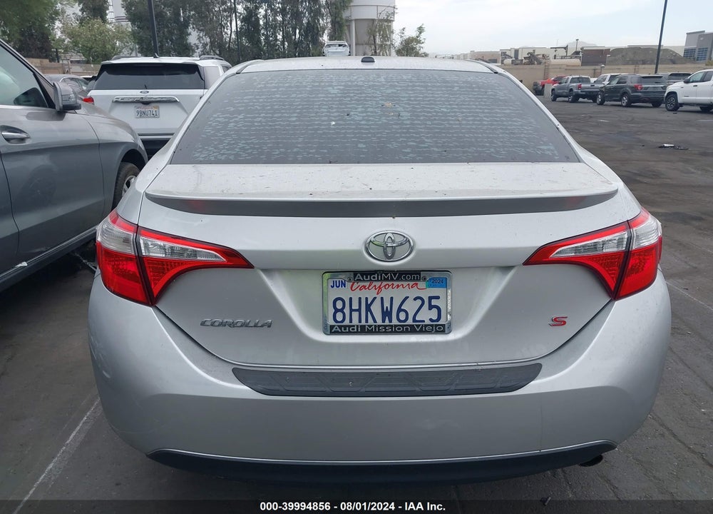 2014 TOYOTA COROLLA S PLUS VIN: 5YFBURHE3EP140848