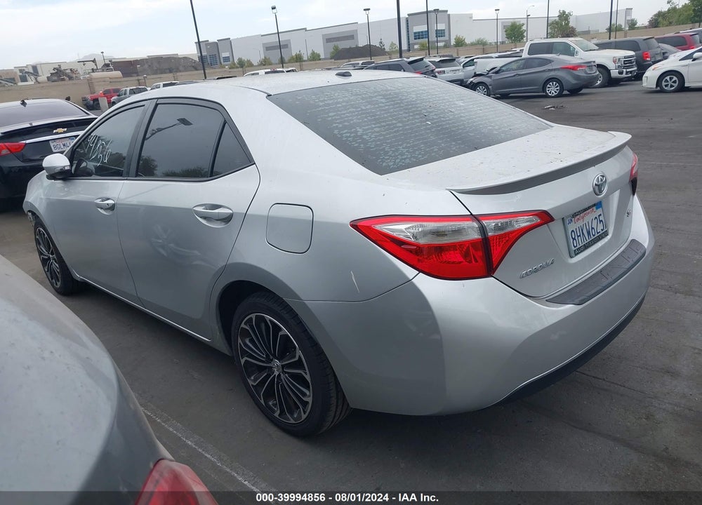 2014 TOYOTA COROLLA S PLUS VIN: 5YFBURHE3EP140848