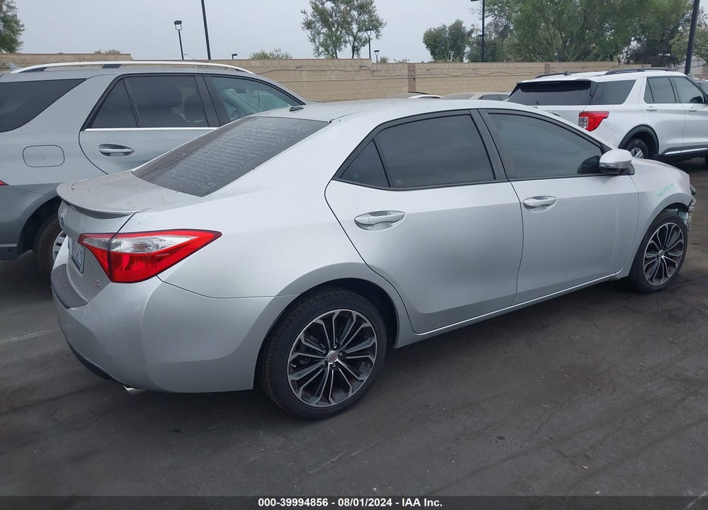 2014 TOYOTA COROLLA S PLUS VIN: 5YFBURHE3EP140848