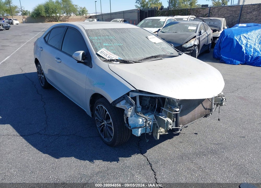2014 TOYOTA COROLLA S PLUS VIN: 5YFBURHE3EP140848
