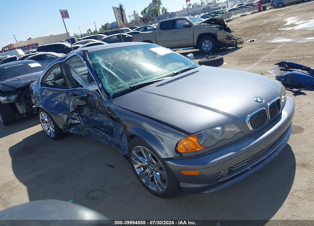 2001 BMW 330CI VIN: WBABN53451JU34509