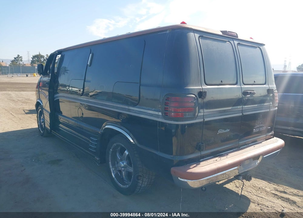 2000 DODGE RAM VAN CONVERSION VIN: 2B6HB11Y5YK163989
