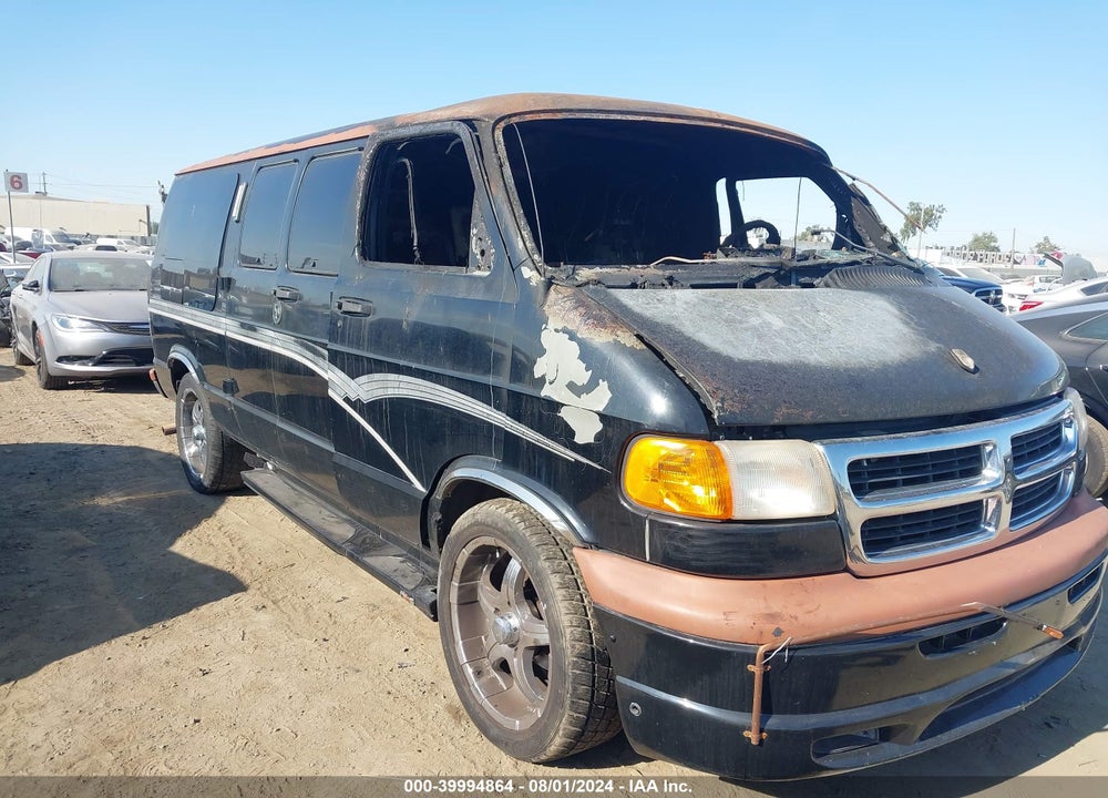 2000 DODGE RAM VAN CONVERSION VIN: 2B6HB11Y5YK163989