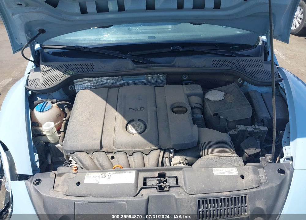 2012 VOLKSWAGEN BEETLE 2.5L VIN: 3VWJP7AT6CM665615