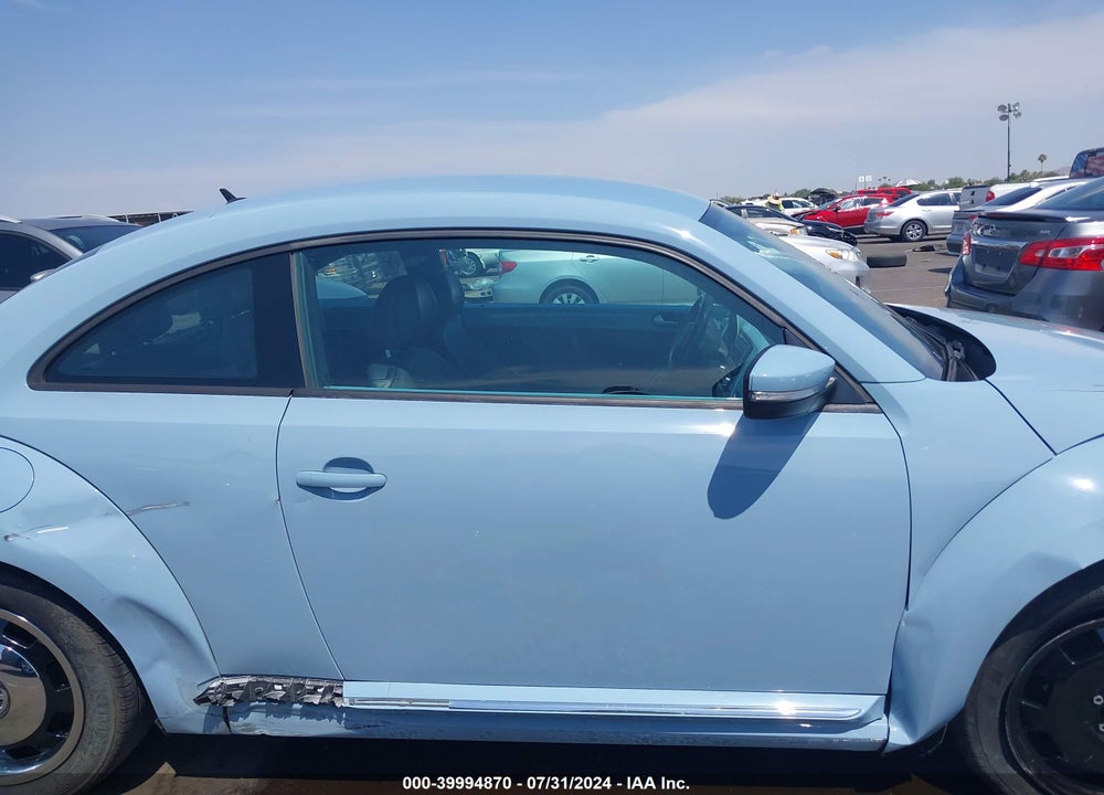 2012 VOLKSWAGEN BEETLE 2.5L VIN: 3VWJP7AT6CM665615