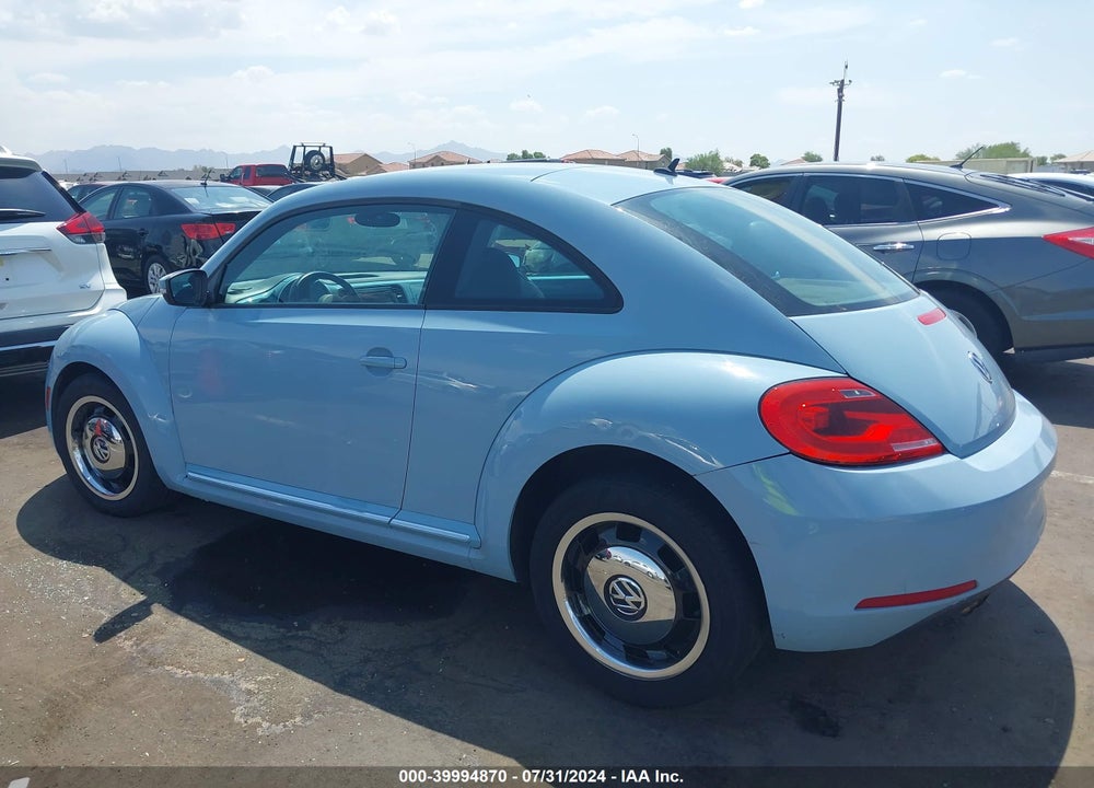 2012 VOLKSWAGEN BEETLE 2.5L VIN: 3VWJP7AT6CM665615