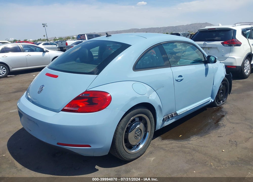 2012 VOLKSWAGEN BEETLE 2.5L VIN: 3VWJP7AT6CM665615