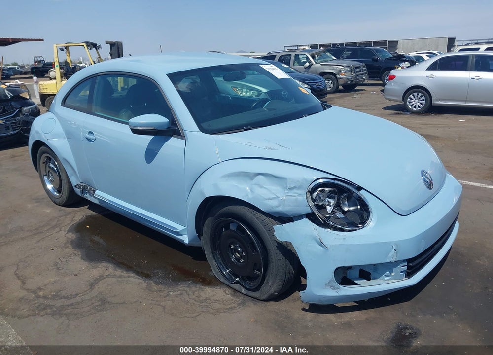 2012 VOLKSWAGEN BEETLE 2.5L VIN: 3VWJP7AT6CM665615