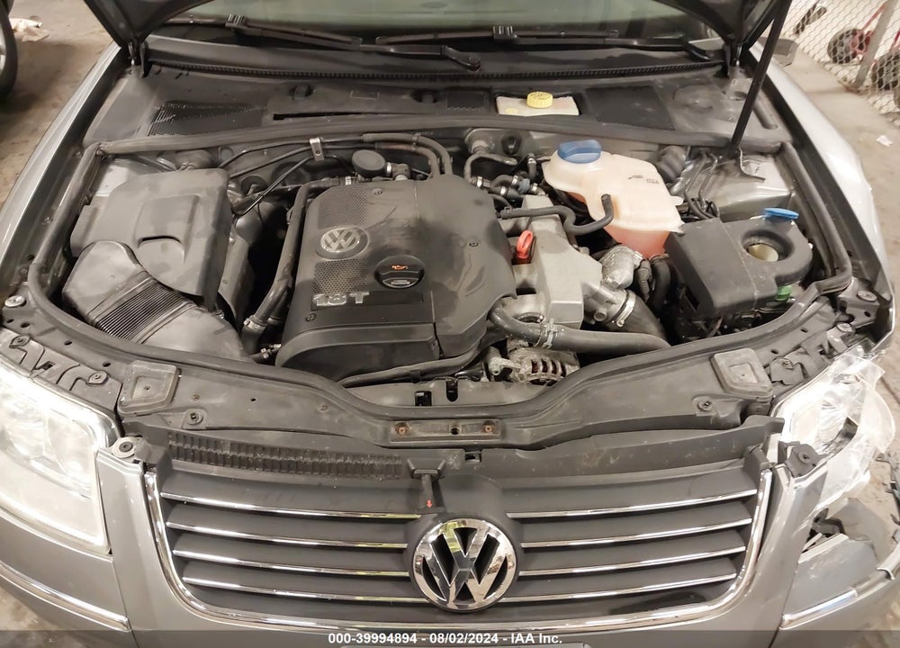 2004 VOLKSWAGEN PASSAT GLS VIN: WVWPD63B54E292885