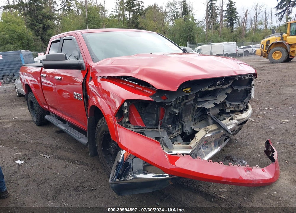 2018 RAM 1500 HARVEST QUAD CAB 4X4 6'4 BOX VIN: 1C6RR7GT7JS201431