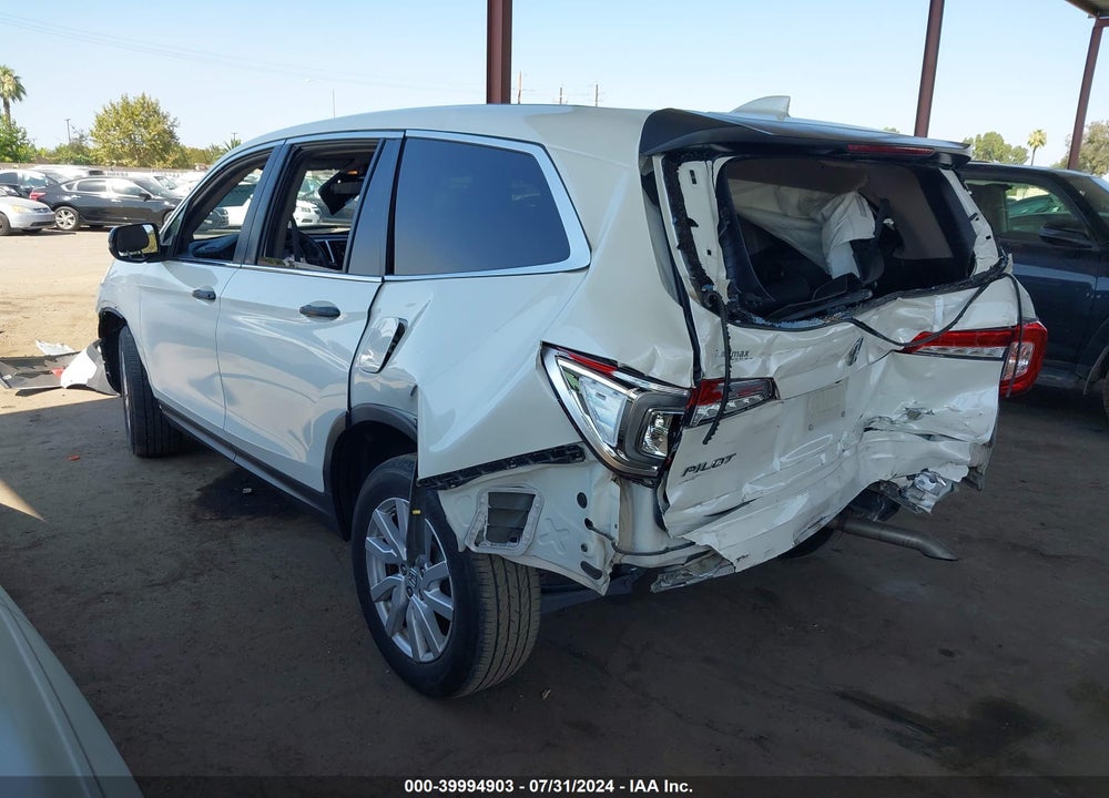 2019 HONDA PILOT LX VIN: 5FNYF5H17KB013182
