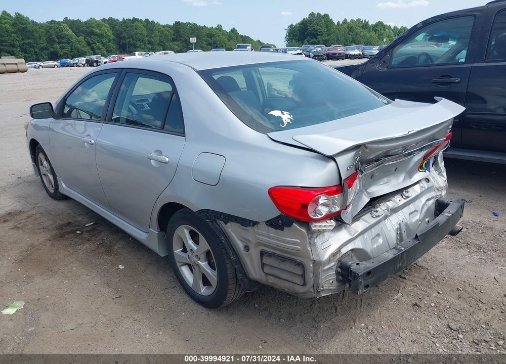 2013 TOYOTA COROLLA S VIN: 5YFBU4EE9DP120982