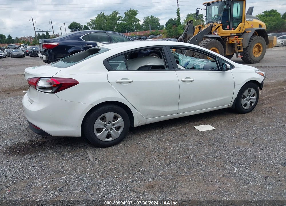 2017 KIA FORTE LX VIN: 3KPFK4A76HE159003