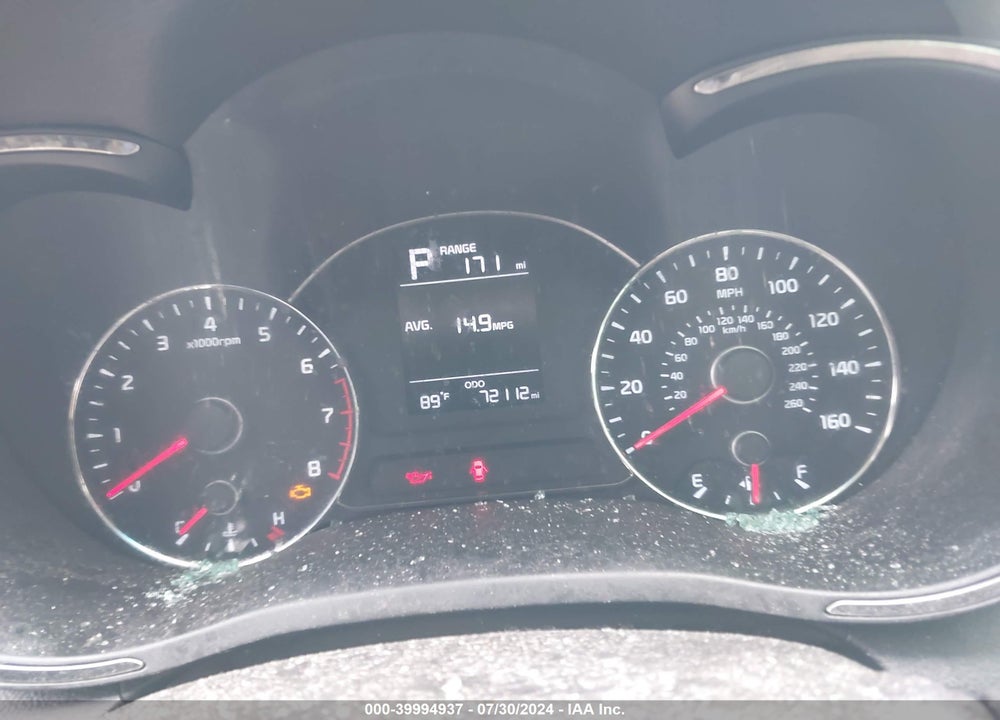 2017 KIA FORTE LX VIN: 3KPFK4A76HE159003