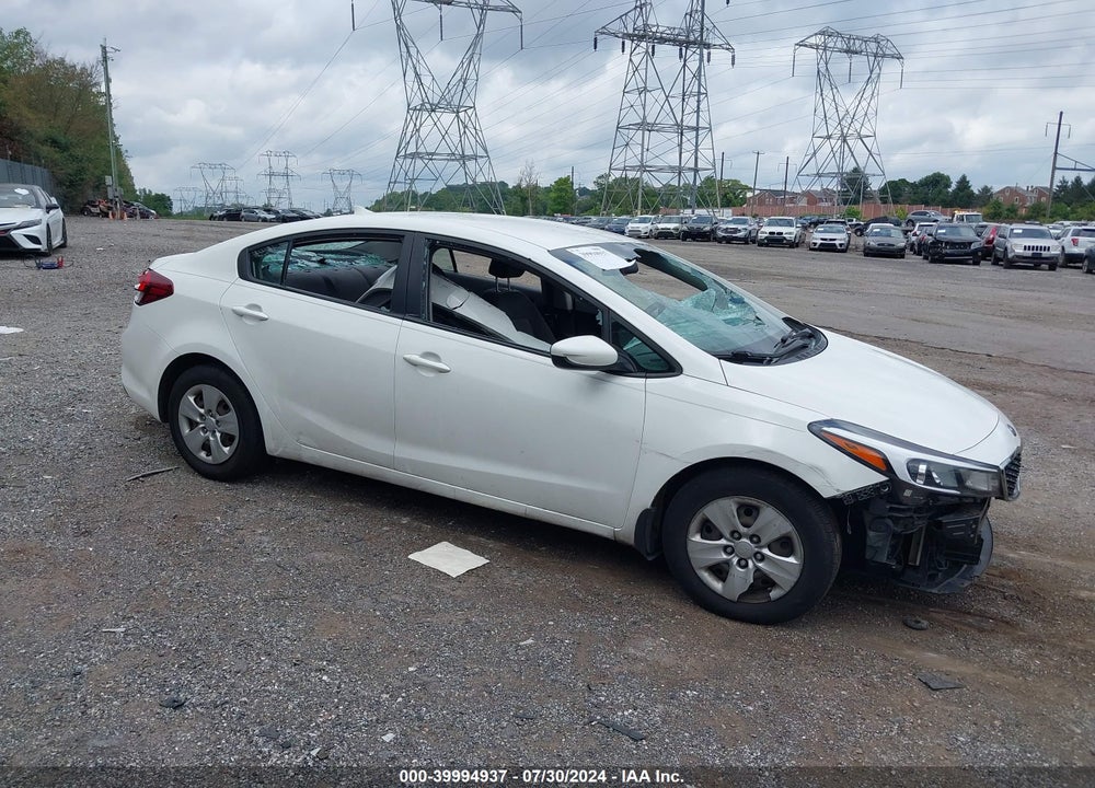 2017 KIA FORTE LX VIN: 3KPFK4A76HE159003