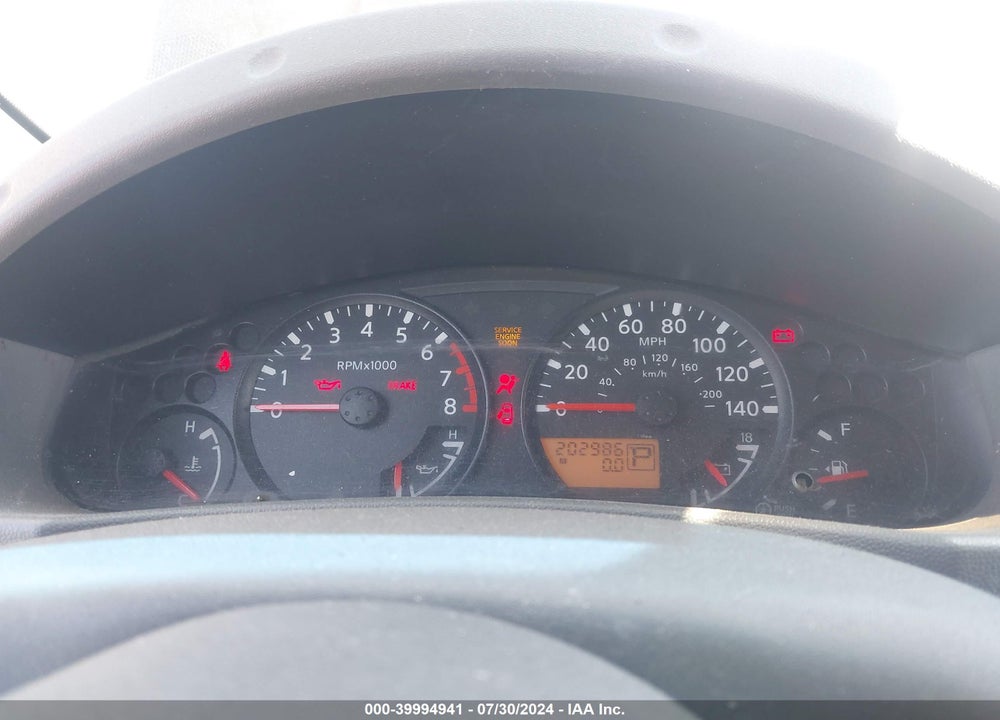 2009 NISSAN FRONTIER LE/PRO-4X/SE VIN: 1N6AD07U79C400776