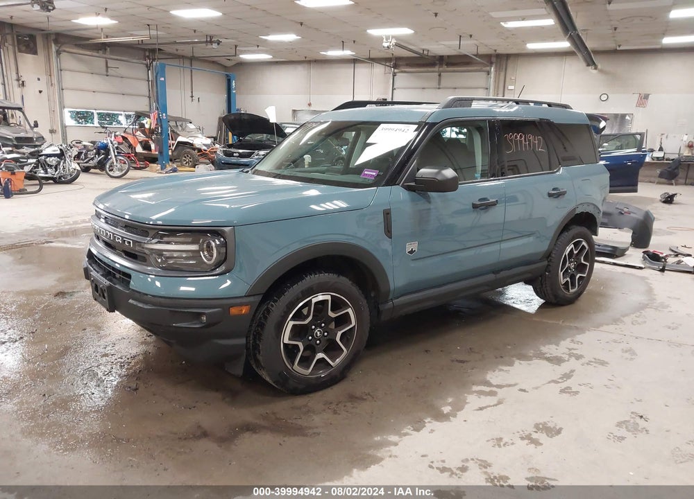 2022 FORD BRONCO SPORT BIG BEND VIN: 3FMCR9B67NRD06575