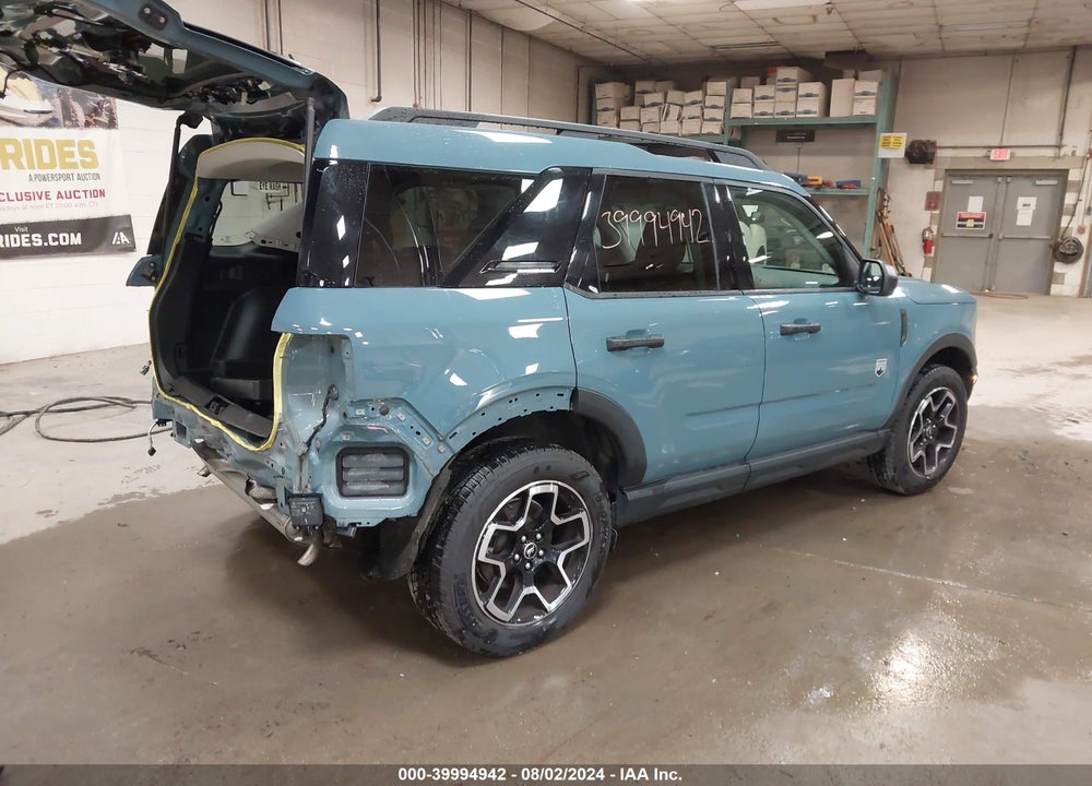 2022 FORD BRONCO SPORT BIG BEND VIN: 3FMCR9B67NRD06575