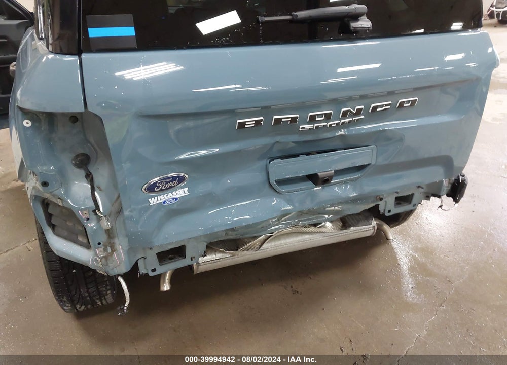 2022 FORD BRONCO SPORT BIG BEND VIN: 3FMCR9B67NRD06575