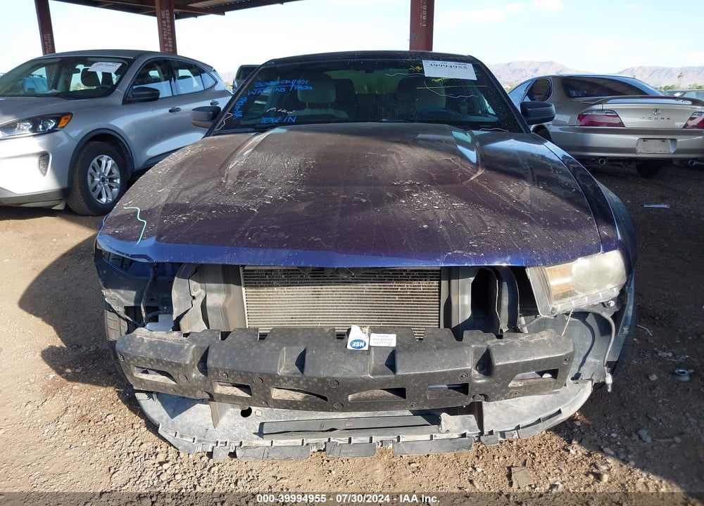 2012 FORD MUSTANG V6 VIN: 1ZVBP8AMXC5243775