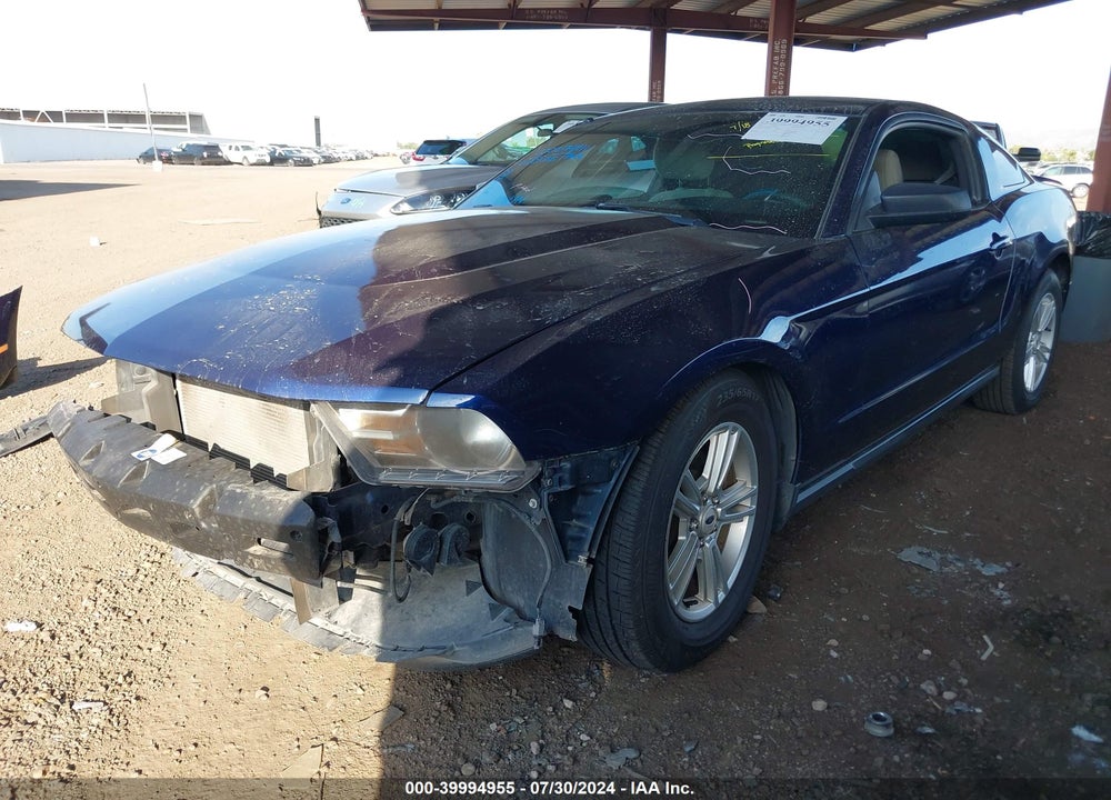 2012 FORD MUSTANG V6 VIN: 1ZVBP8AMXC5243775