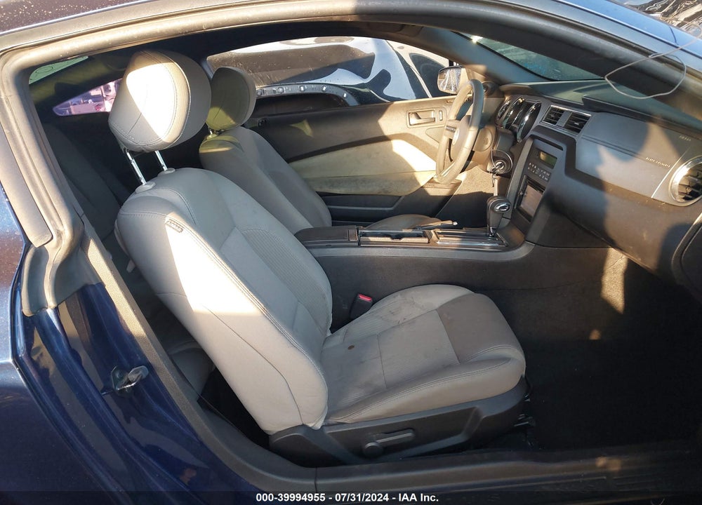 2012 FORD MUSTANG V6 VIN: 1ZVBP8AMXC5243775