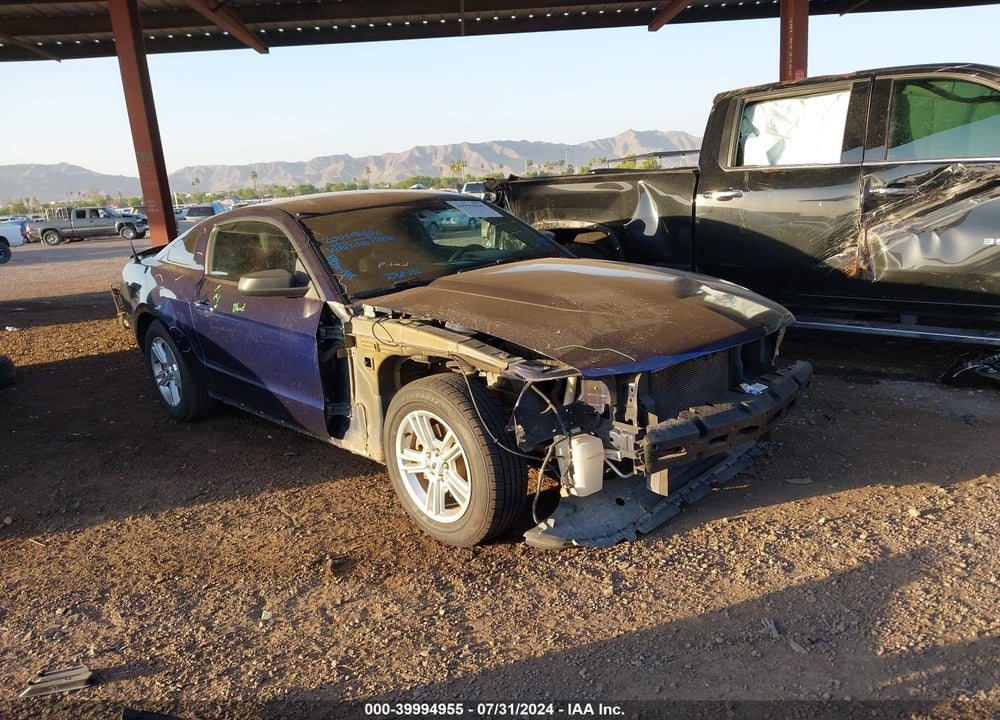 2012 FORD MUSTANG V6 VIN: 1ZVBP8AMXC5243775