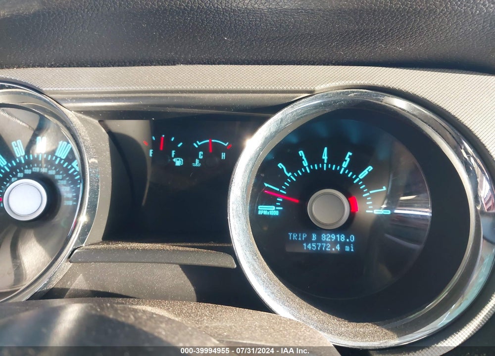 2012 FORD MUSTANG V6 VIN: 1ZVBP8AMXC5243775